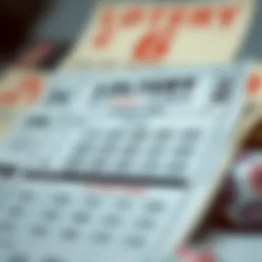 Lottery ticket with various strategic options