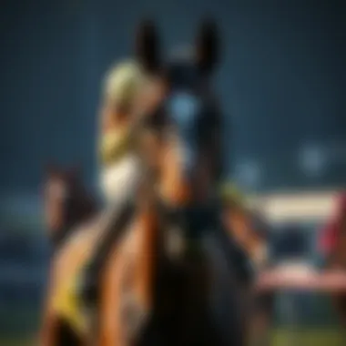 A visual analysis of betting strategies in horse racing.