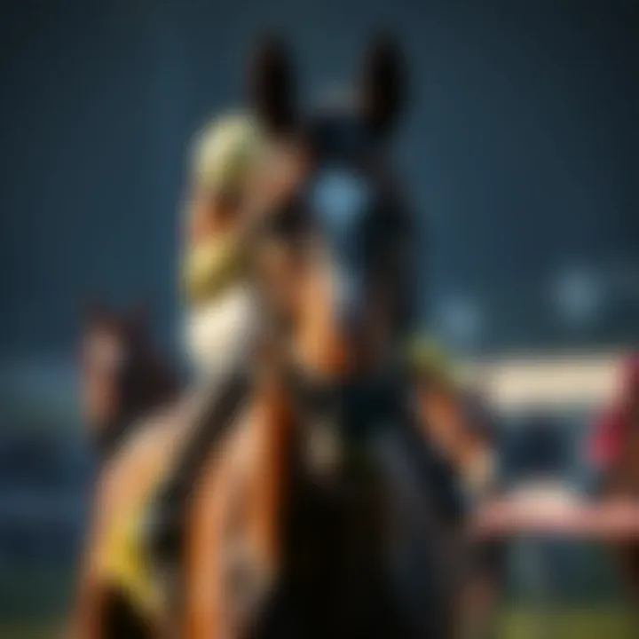 A visual analysis of betting strategies in horse racing.