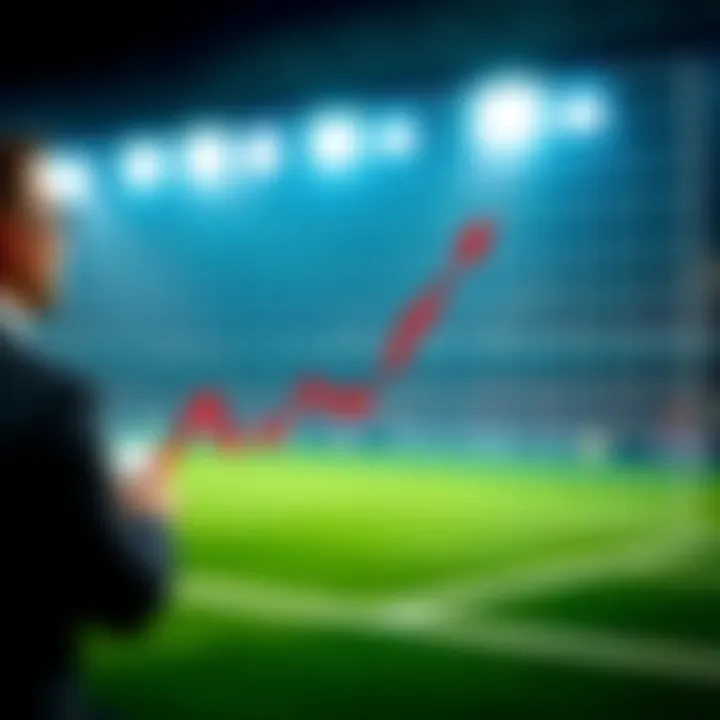 Graph depicting betting strategy effectiveness