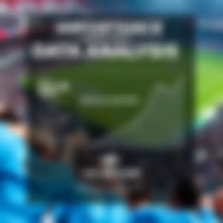 An infographic highlighting the importance of data analysis in sports betting