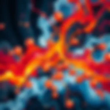 Dream Interpretation Through Abstract Art Abstract art depicting dreams and their meanings