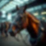 Detailed exploration of the equestrian machine