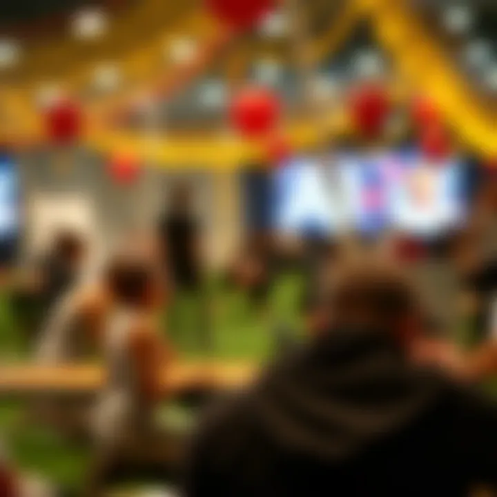 An engaging marketing campaign for an event, showcasing creative promotional materials.