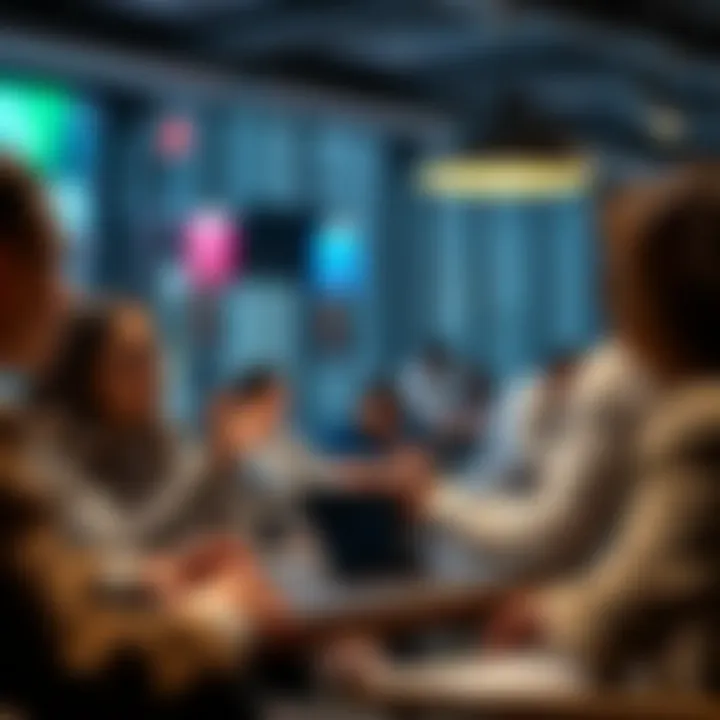 An expert sharing insights on lottery strategies in an engaging setting