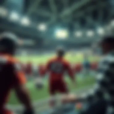 A detailed illustration of sports betting strategies