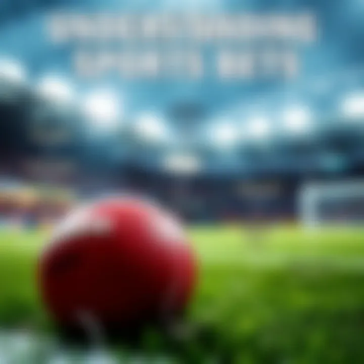 Infographic showcasing different types of sports bets