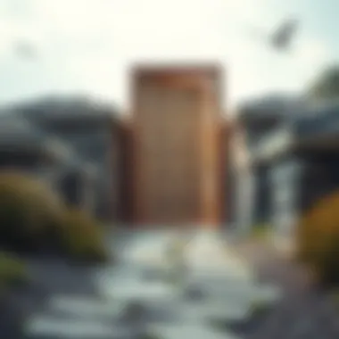 An open door leading to a path of recovery