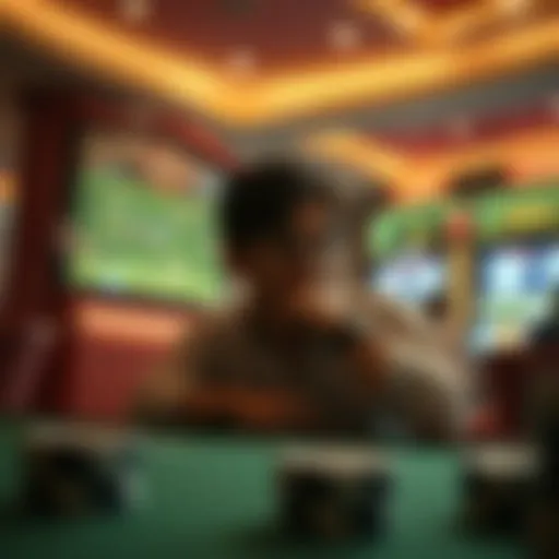 Symbolic representation of gambling addiction