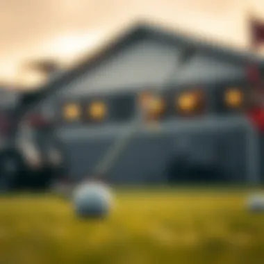 Golf betting analysis concept