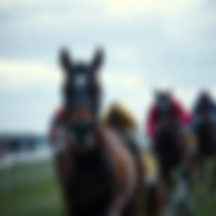 Impact of support roles on horse racing strategies