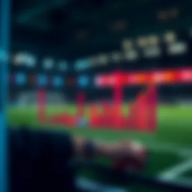 Graph showing data insights for betting strategies