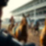 A historical horse racing event in Japan
