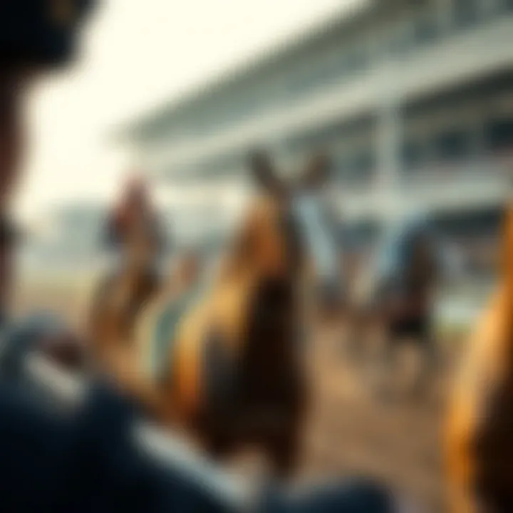 A historical horse racing event in Japan