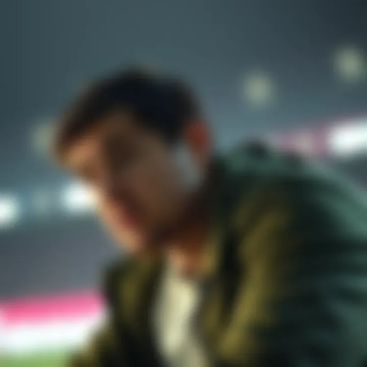 Illustration of personal transformation due to lottery success