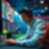 Illustration of a secure online betting environment