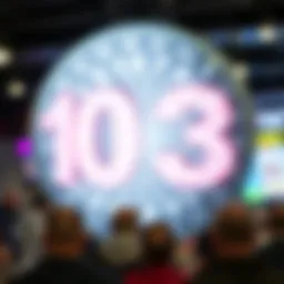 Visual representation of lottery number patterns