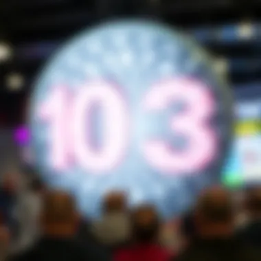 Visual representation of lottery number patterns