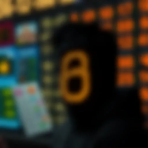 Visualization of lottery number patterns