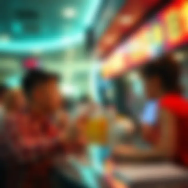 An artistic representation of changing perceptions about lottery winnings