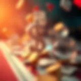 An abstract representation of luck and chance in gaming