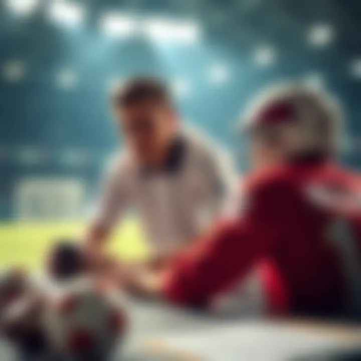 A conceptual illustration of sports betting strategies