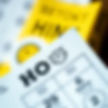 Close-Up of a Hopeful Lottery Ticket A close-up of a lottery ticket with hopeful symbols