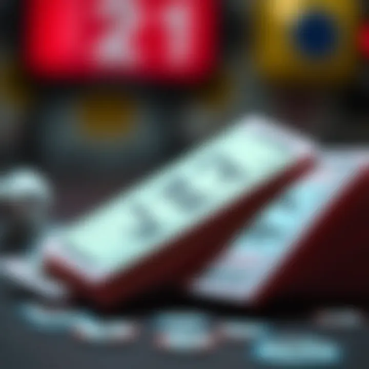 The Societal Significance of Lottery Tickets An artistic representation of lottery tickets highlighting their significance in society