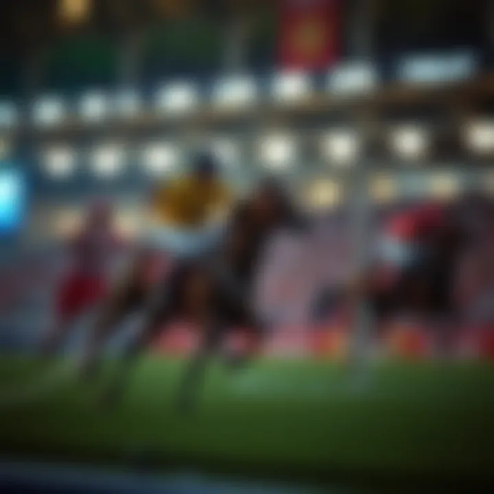 Graph depicting winning probabilities