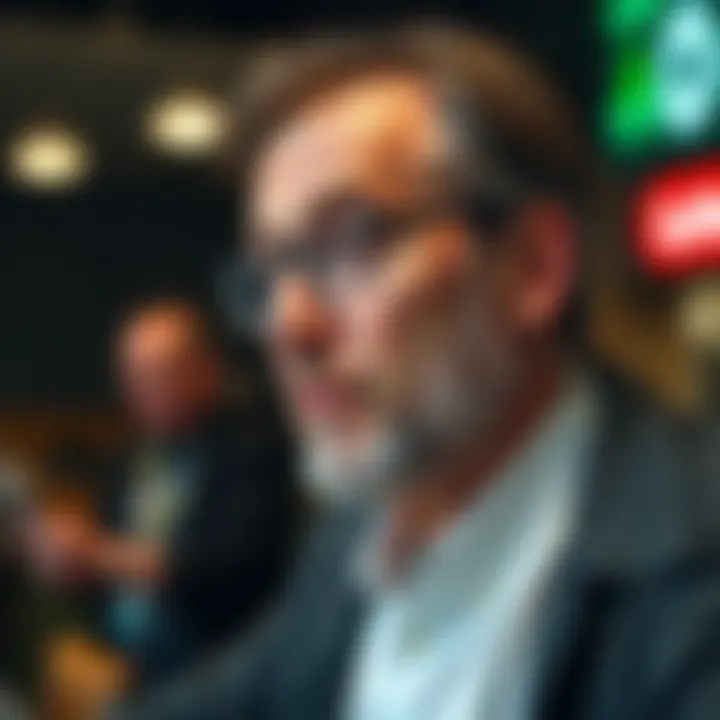 An expert sharing valuable insights on lottery betting