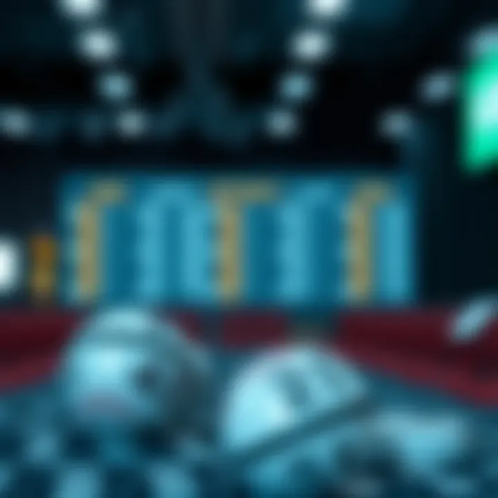 An illustration depicting risk and opportunity in lotteries