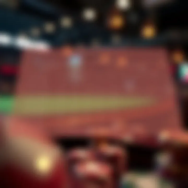 A chart illustrating different betting strategies