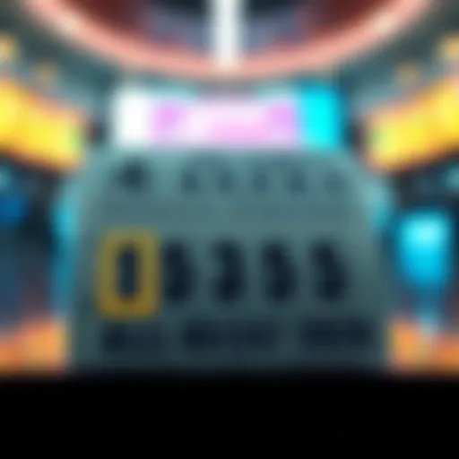 Winning Numbers Highlighted Illustration of lottery ticket with winning numbers highlighted