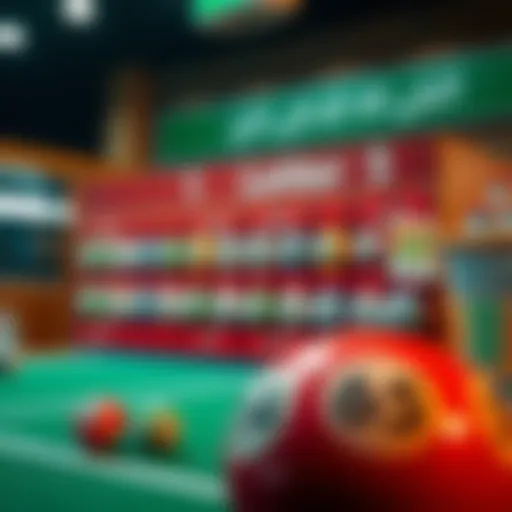 Visual representation of lottery structure