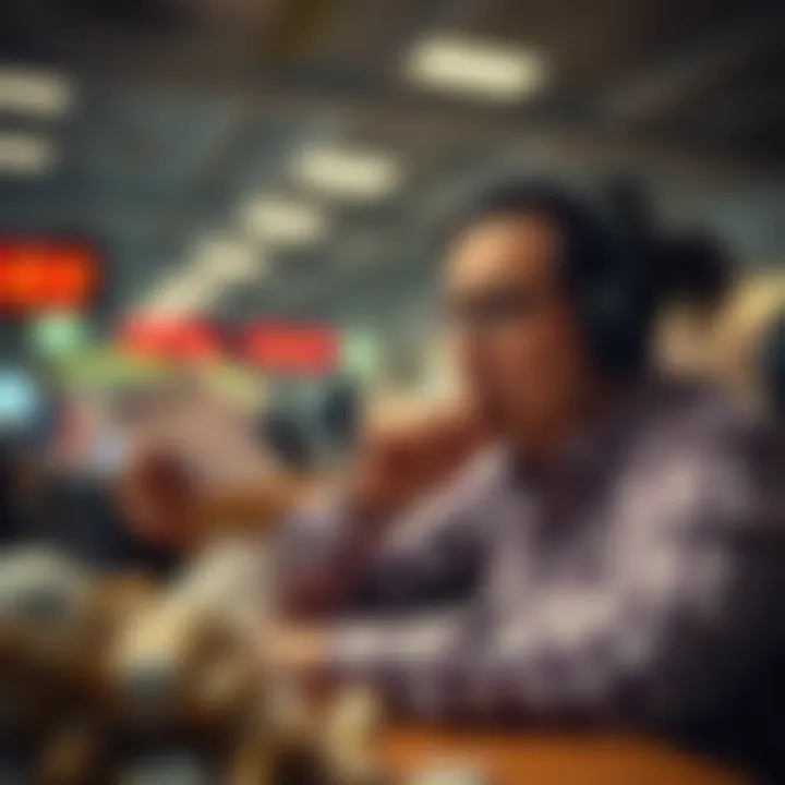 Illustration of financial planning and budgeting after winning the lottery