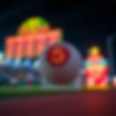 Graphical representation of lottery number patterns