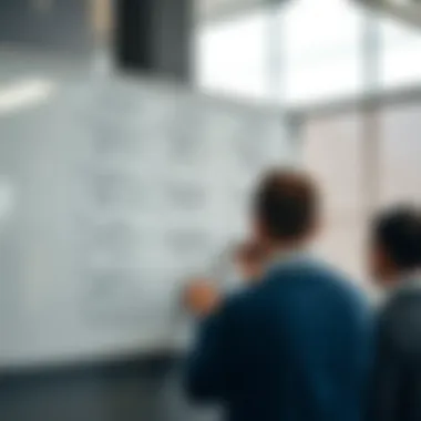 Strategic betting options illustrated on a whiteboard