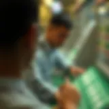 A diagram illustrating the mechanics of a lottery system