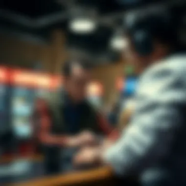 Visual depiction of decision-making in lottery participation