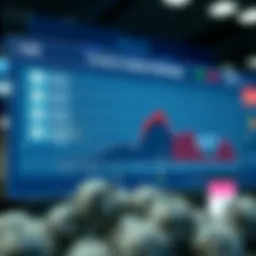 An analytical chart showcasing lottery trends