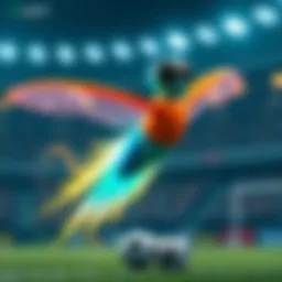 A conceptual illustration of LottoFly symbolizing innovation in lottery and sports betting