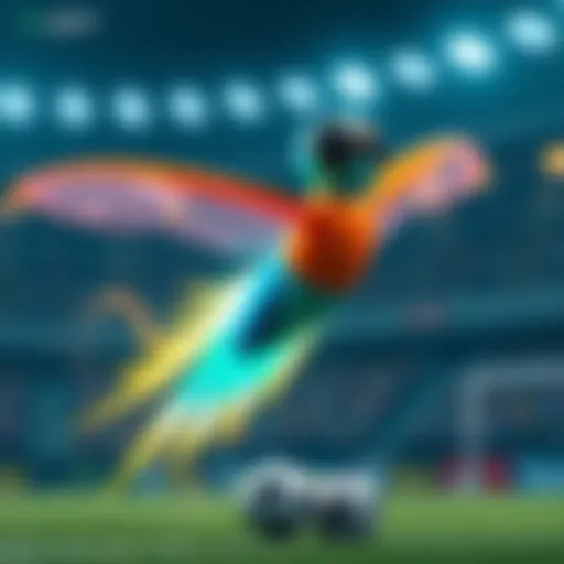 A conceptual illustration of LottoFly symbolizing innovation in lottery and sports betting