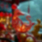 Enchanting symbols associated with fortune and luck