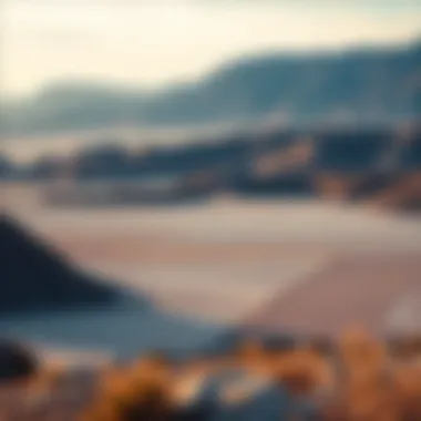 A glimpse of the surrounding Nazca landscape