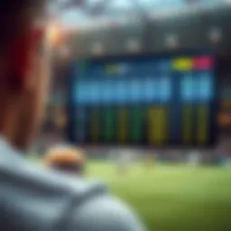 Visual representation of a user-friendly betting interface