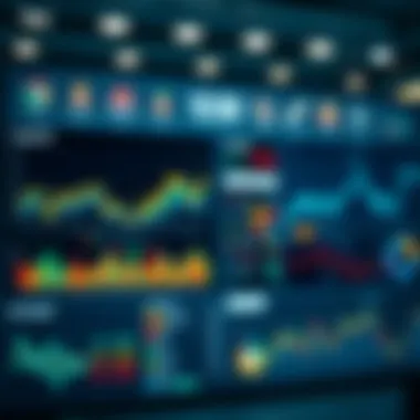 An analytical dashboard showcasing real-time sports data