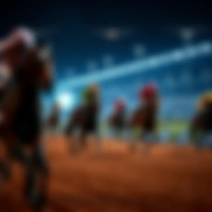 A visual representation of the media's role in screen racing