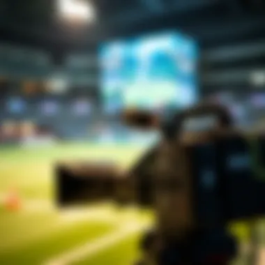 Modern sports broadcasting technology