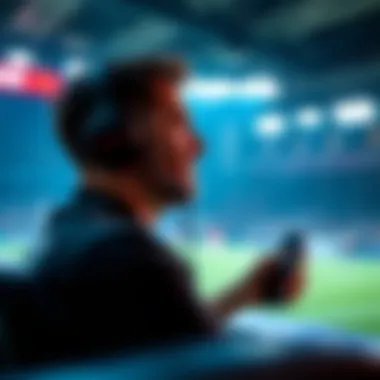 Experience live sports streaming