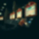 A historical timeline showcasing the evolution of lotteries